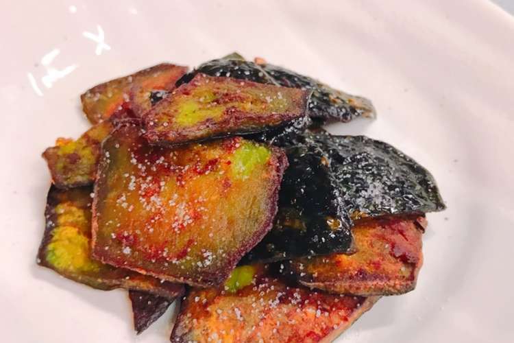 おつまみに かぼちゃの皮の素揚げ レシピ 作り方 By かっちゃん杉 クックパッド 簡単おいしいみんなのレシピが352万品