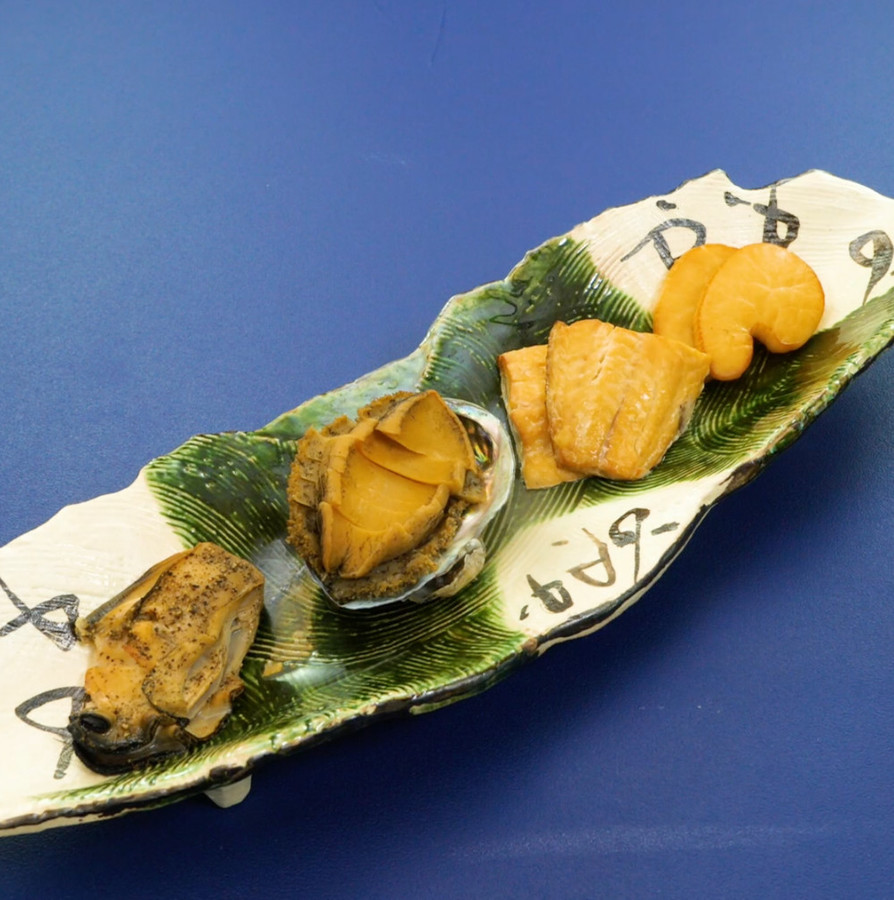 フライパンで作る魚介の燻製の画像
