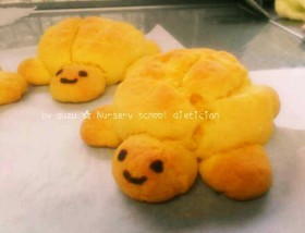 ホットケーキミックスでメロンパン
