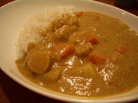 タイ風?なんちゃってイエローカレー?