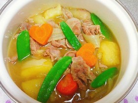 おでんのだし汁リメイクで肉じゃが