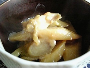 簡単　ウドの小味噌煮の画像