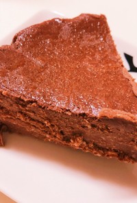 濃厚チョコレートベイクドチーズケーキ