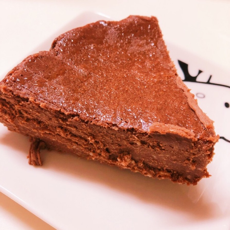 濃厚チョコレートベイクドチーズケーキの画像