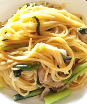 青じそドレッシングの和風パスタ