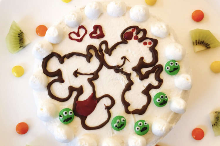 結婚記念日ケーキ レシピ 作り方 By Ririco クックパッド 簡単おいしいみんなのレシピが373万品