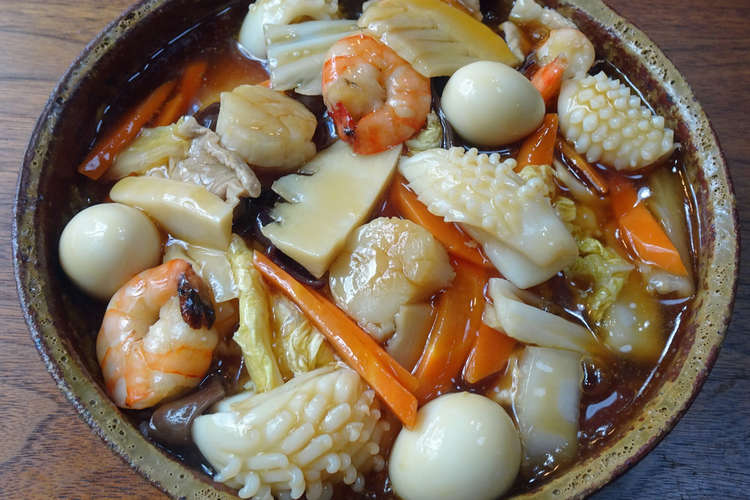 とろとろ海鮮中華丼 レシピ 作り方 By おでのおでん クックパッド 簡単おいしいみんなのレシピが352万品