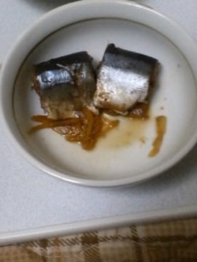 圧力鍋で簡単!さんまの梅干し煮