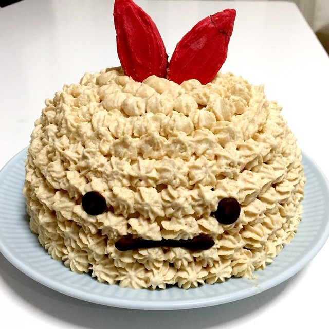 すみっコぐらし えびふらいのしっぽケーキ レシピ 作り方 By りっとん クックパッド