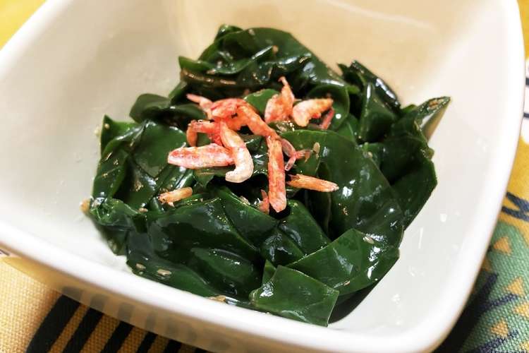 おかわかめのお浸し ごまポン酢 レシピ 作り方 By ひこモチ クックパッド 簡単おいしいみんなのレシピが358万品