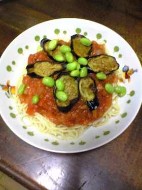 冷たい?とまとパスタ