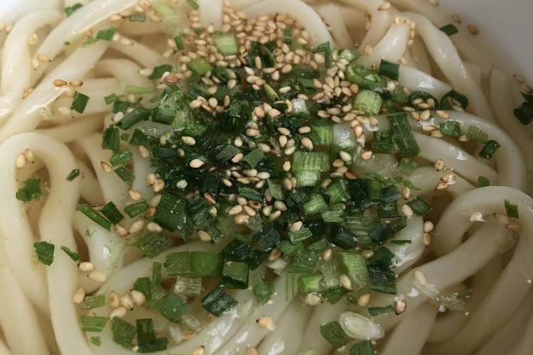 風邪っぴき簡単レンジで温うどん 覚書 レシピ 作り方 By Nnn369 クックパッド 簡単おいしいみんなのレシピが360万品