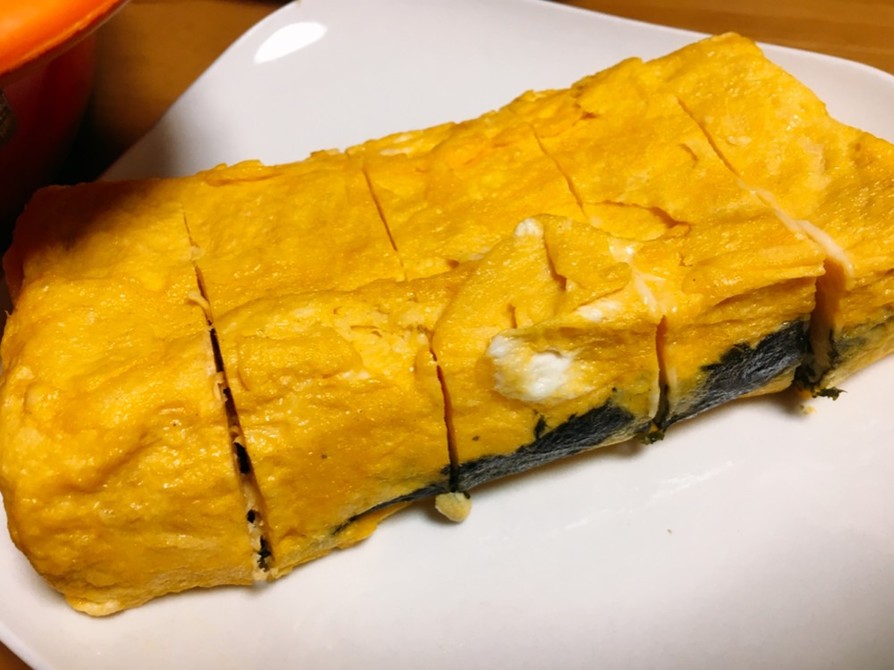 韓国海苔チーズ玉子の画像