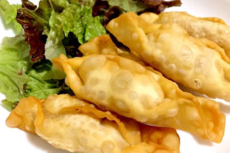 パリパリ ツナの揚げ餃子 卵不使用マヨ レシピ 作り方 By Okakey クックパッド 簡単おいしいみんなのレシピが349万品