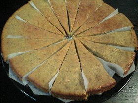 量りいらず☆カラメル・ラムバナナケーキ