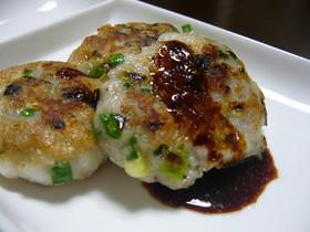 絶品!! ビールに合うイカハンバーグ