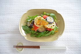 えごま油or亜麻仁油ドレ秋の焼野菜サラダ
