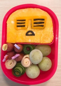 キャラ弁☆ぐでたま☆ぐでたまラップ弁当