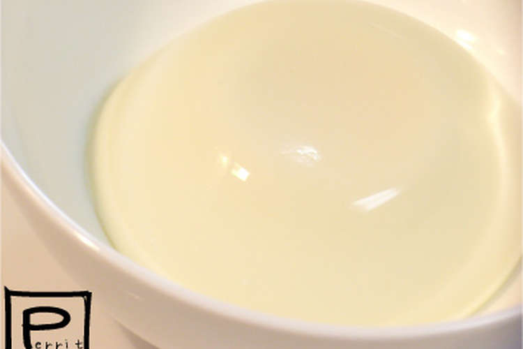 とろ りもっちり 杏仁豆腐風牛乳プリン レシピ 作り方 By ぺりっと クックパッド 簡単おいしいみんなのレシピが358万品