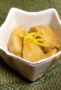 寒い季節に…田舎風♡里芋の柚子味噌煮