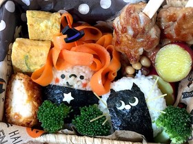 ハロウィン☆簡単♩魔女★おにぎり☆キャラ