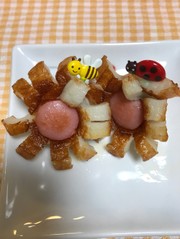 ちくわでお花 Part2の写真