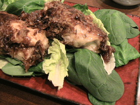 豚肉のおかか焼き チーズ入り