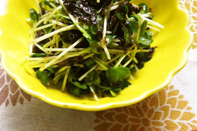 簡単 かいわれ大根の海苔の佃煮和え レシピ 作り方 By Hirokoh クックパッド 簡単おいしいみんなのレシピが352万品