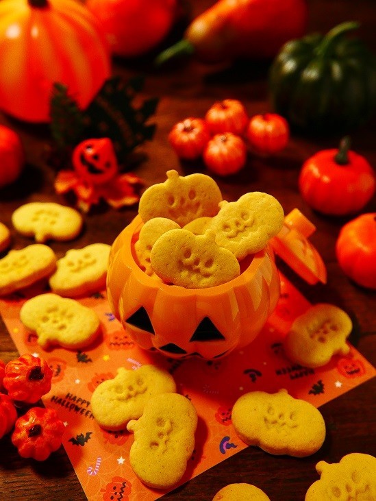 ジャック・オ・ランタンかぼちゃクッキーの画像