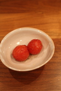 【前菜】トマトのバルサミコマリネ
