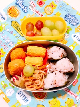 幼稚園お弁当 3歳2ヶ月②