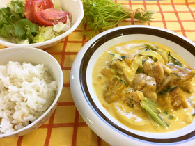 鶏とかぼちゃのクリーム煮(健康食)