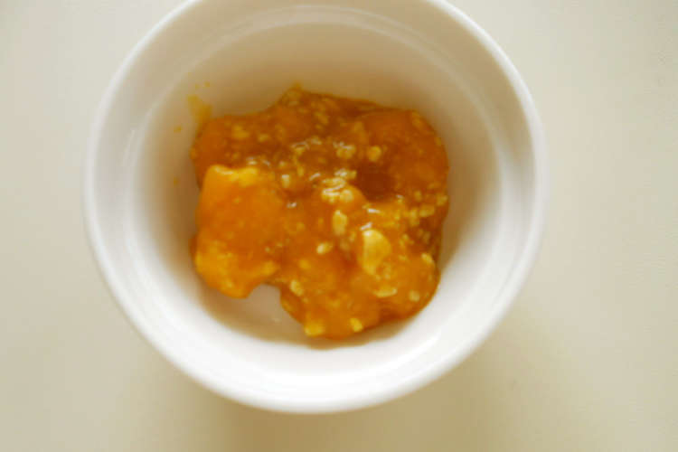 離乳食中期 かぼちゃのそぼろあんかけ レシピ 作り方 By 草加市保健センター クックパッド 簡単おいしいみんなのレシピが360万品