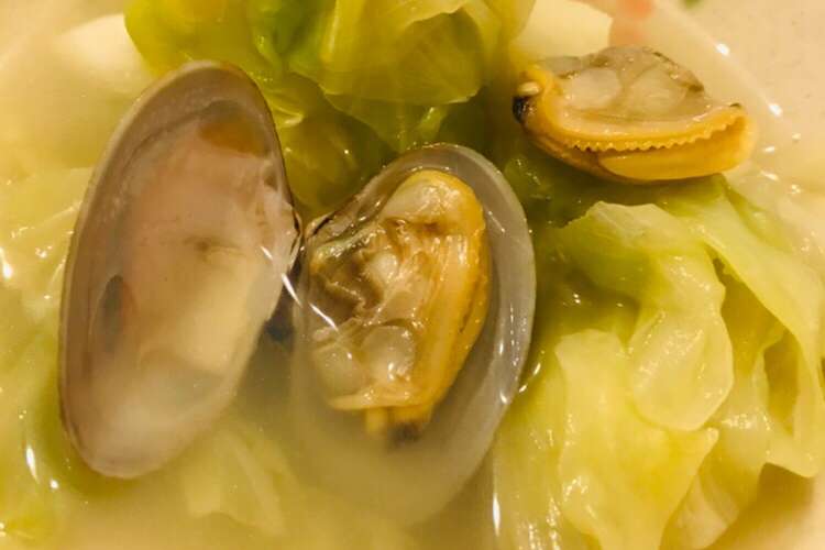冷凍あさりとキャベツ五分で出来る酒蒸し レシピ 作り方 By 簡単クッキング大好き クックパッド 簡単おいしいみんなのレシピが358万品