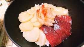 洗い物ゼロ&ほったらかし【逆さ漬け丼】