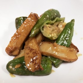 ししとうとさつま揚げの胡麻和え