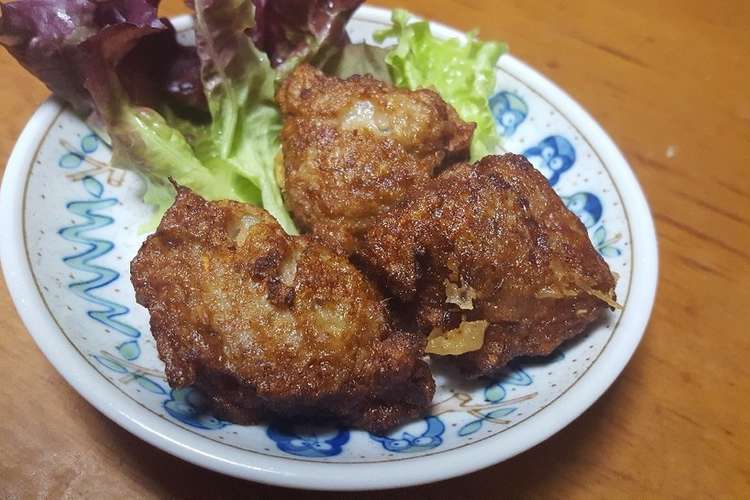 アジのつみれ揚げ レシピ 作り方 By エミ クックパッド 簡単おいしいみんなのレシピが361万品