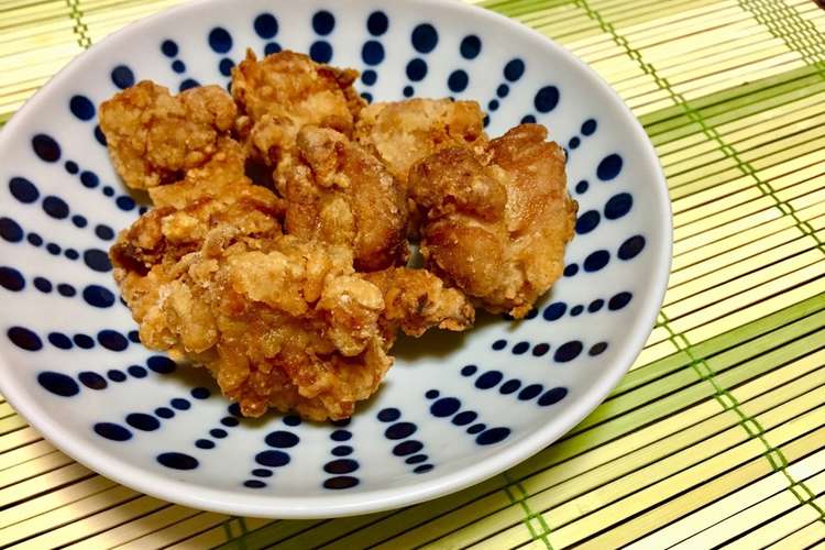 お肉屋さんのジューシー唐揚げ レシピ 作り方 By Perinco クックパッド