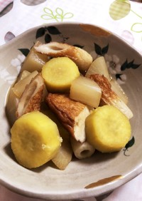 ☆簡単おかず☆練り物と薩摩芋の煮物