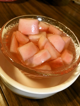 ♡農家直伝♡赤大根(20日大根)ピクルス