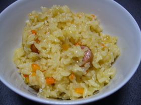 ご飯からでもまだ間に合う!ピラフ風