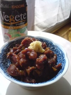 簡単!砂肝の甘辛煮