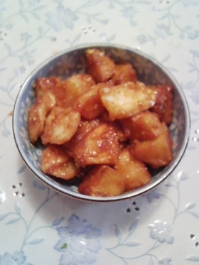 じゃがいもといかの香味じょうゆ