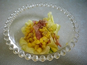 キャベツがしっかり食べれるサラダ