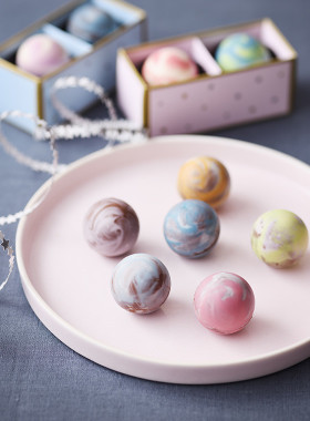 材料2つ!惑星チョコ
