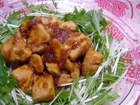 こってりあま旨な鶏ムネ肉のおかず
