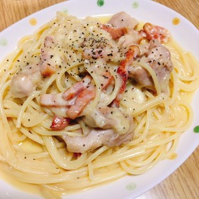 カルボナーラ(生クリーム無し)