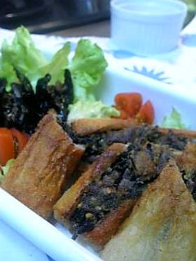 貧血撃退!レバーとひじきの変わり揚げ