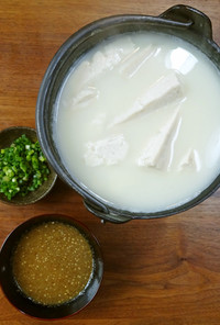 湯豆腐や温泉豆腐に合う絶品だしの作り方