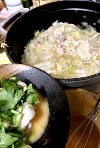 台湾風酸っぱい白菜鍋